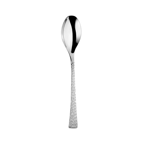 Flatware Artesia 7.25"  Silver Stainless Steel Dessert/Soup Spoon 18/10 (Set of 12)