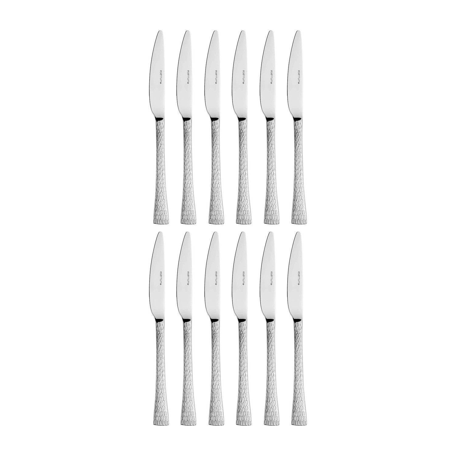 Artesia 8"  Silver Stainless Steel Dessert Knife Mono 18/10 (Set of 12)