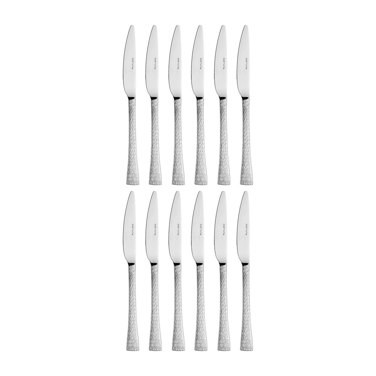 Artesia 8"  Silver Stainless Steel Dessert Knife Mono 18/10 (Set of 12)