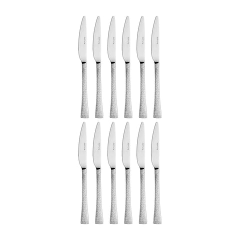 Artesia 8"  Silver Stainless Steel Dessert Knife Mono 18/10 (Set of 12)