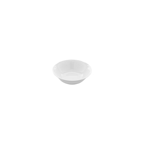 Flora dia.5.5" h:1.75" 10 oz. Round White Porcelain Bowl (Set of 4)