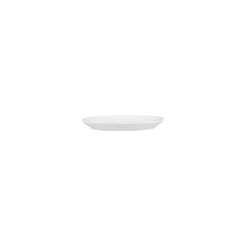 Flora 7" x 4.25" x h:1" Oval White Porcelain Platter (1 each)