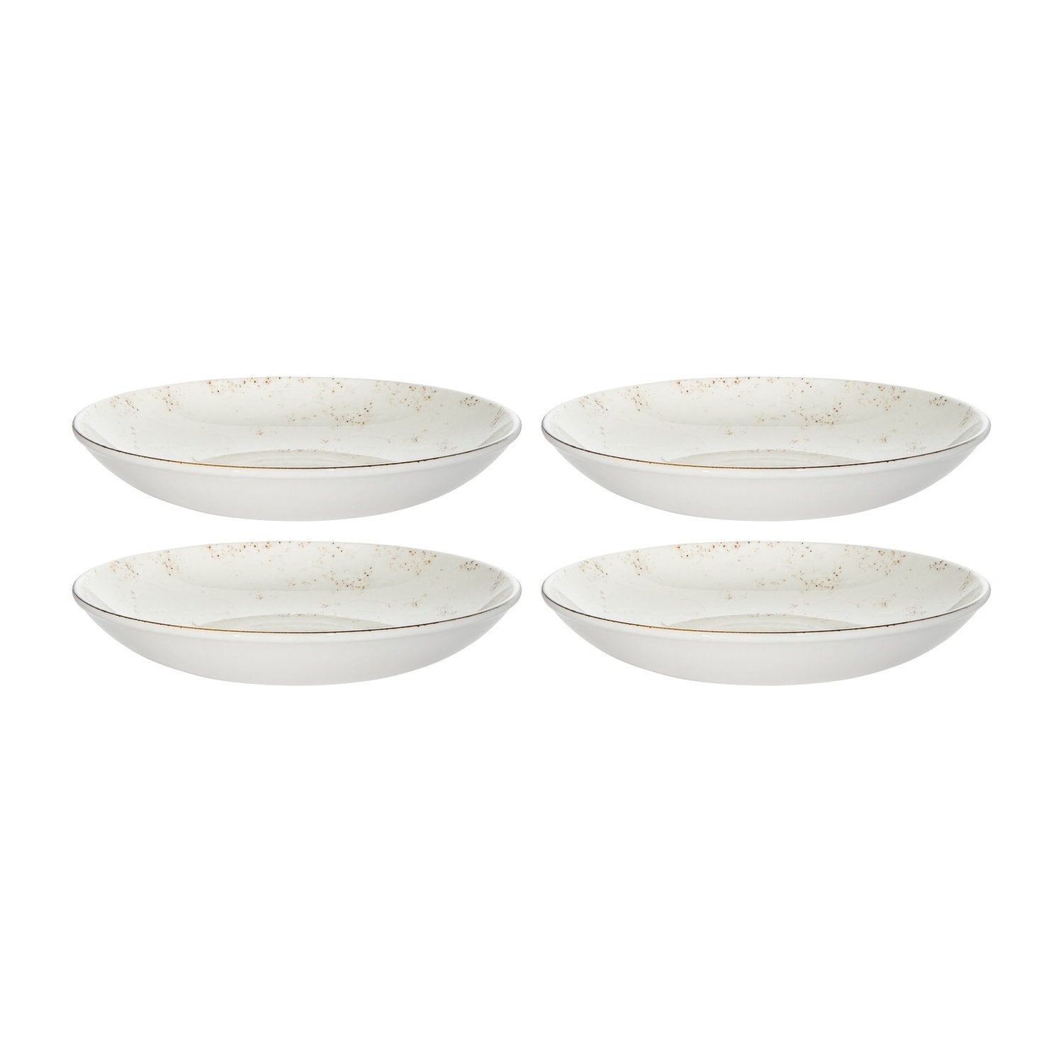 Bonna China Grano dia.9" h:2" 34 oz. Round Decorated Porcelain Bowl (Set of 4)
