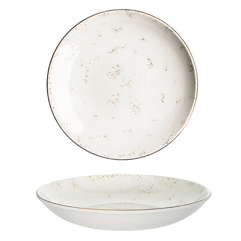Bonna China Grano dia.11" h:2.5" 57 oz. Round Decorated Porcelain Bowl (Set of 2)
