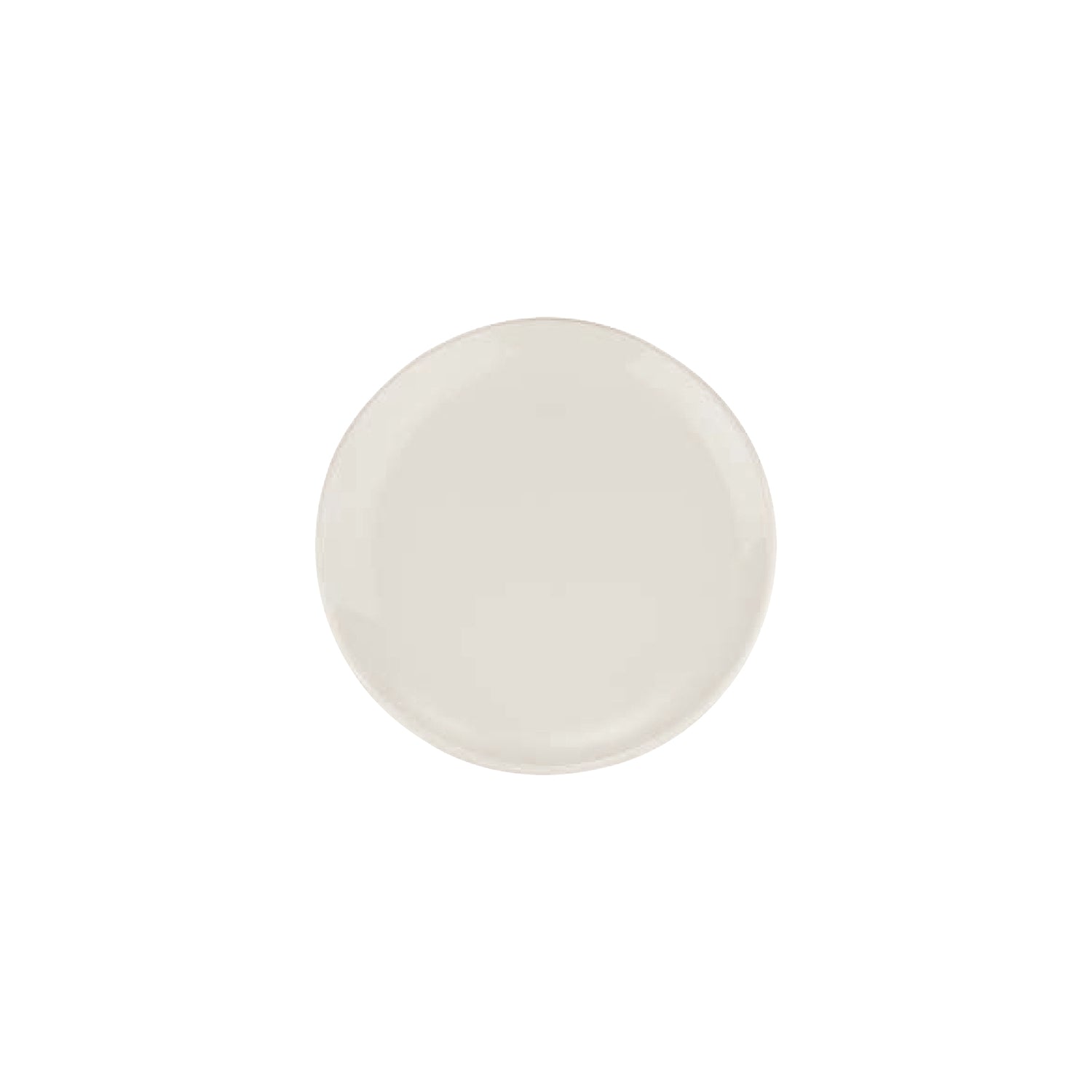 Bonna China Gourmet dia.9"  Round Warm White Porcelain Plate (Set of 4)