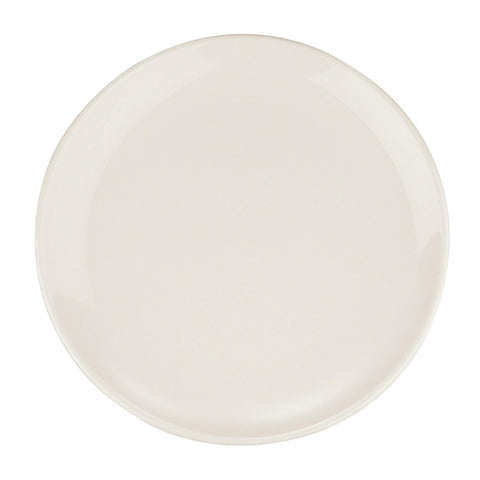 Gourmet dia.10" Round Warm White Vitrified Plate (Set of 4)