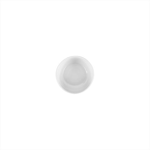 Porcelain Lizbon dia.4.75" h:2" 13 oz. Round White Porcelain Bowl (Set of 4)