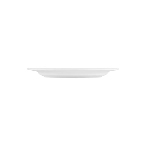 Porcelain Lizbon 11.25" x 8" x h:1" Oval White Porcelain Platter