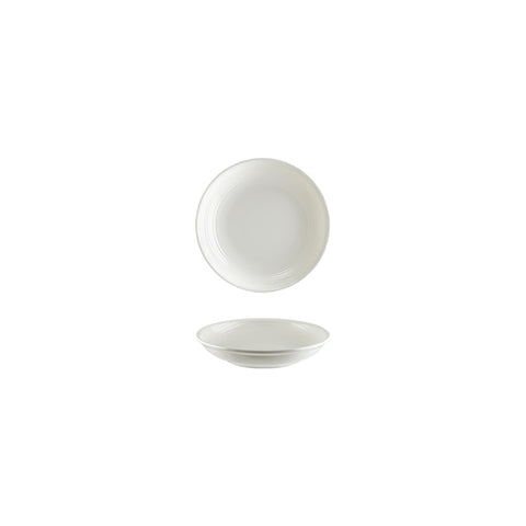 Bonna China Loop dia.5.25" h:1.5" 7 oz. Round Warm White Porcelain Bowl (Set of 4)