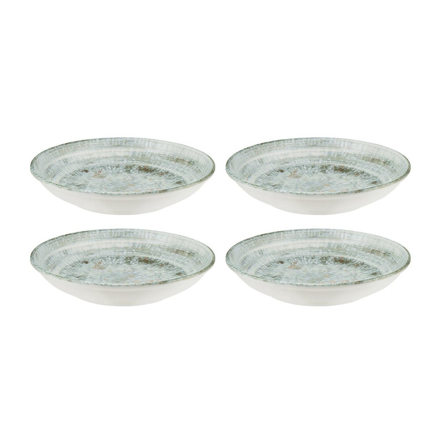 Bonna China Odette dia.5.25" h:1.5" 7 oz. Round Decorated Porcelain Bowl (Set of 4)