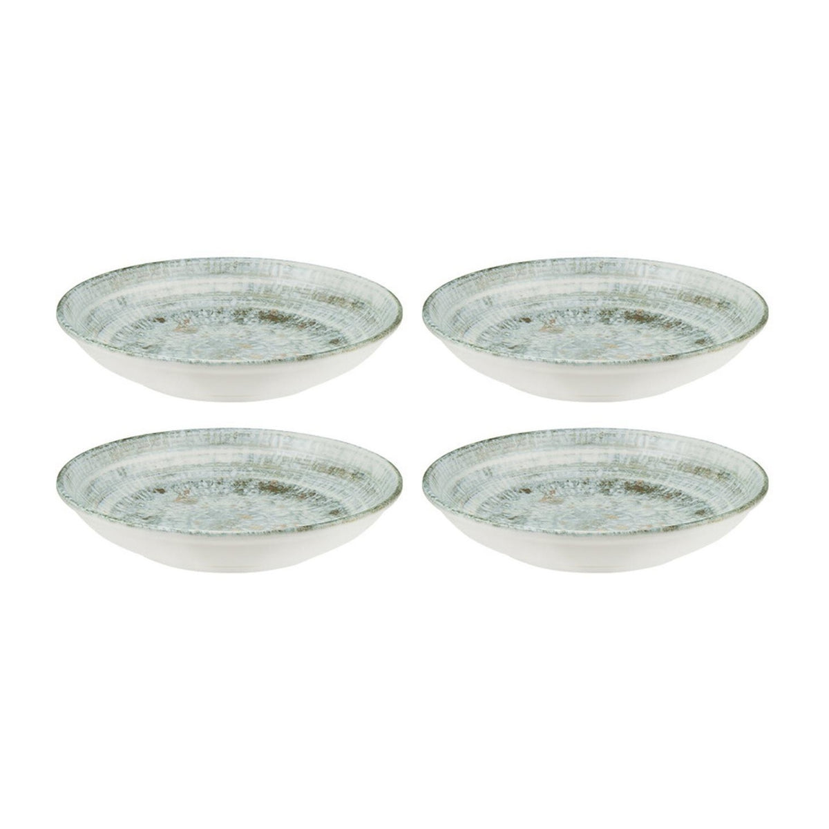 Bonna China Odette dia.5.25" h:1.5" 7 oz. Round Decorated Porcelain Bowl (Set of 4)