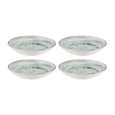 Bonna China Odette dia.5.25" h:1.5" 7 oz. Round Decorated Porcelain Bowl (Set of 4)