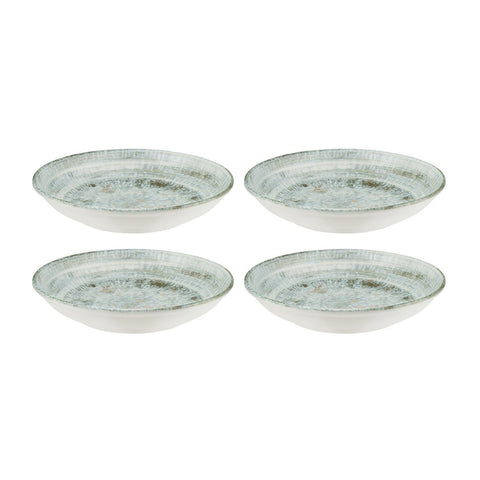 Bonna China Odette dia.6" h:1.5" 11 oz. Round Decorated Porcelain Bowl (Set of 4)