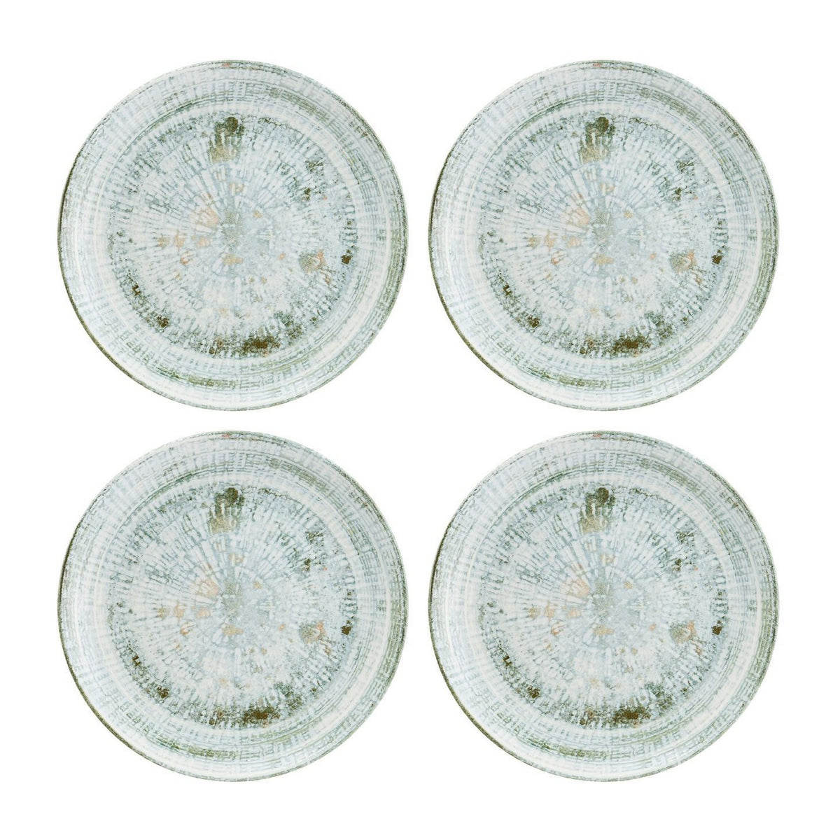 Bonna China Odette dia.7.5"  Round Decorated Porcelain Plate (Set of 4)