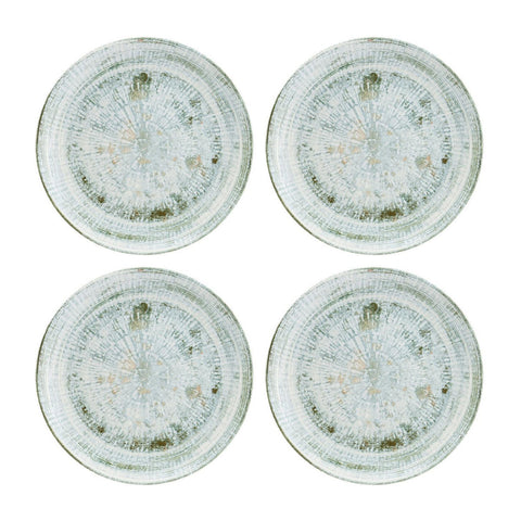 Bonna China Odette dia.7.5"  Round Decorated Porcelain Plate (Set of 4)