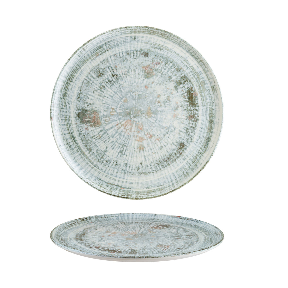 Bonna China Odette dia.12.75"  Round Decorated Porcelain Plate
