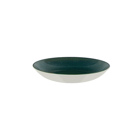 Bonna China Alanis dia.11" h:2.5" 57 oz. Round Blue Porcelain Bowl (Set of 2)