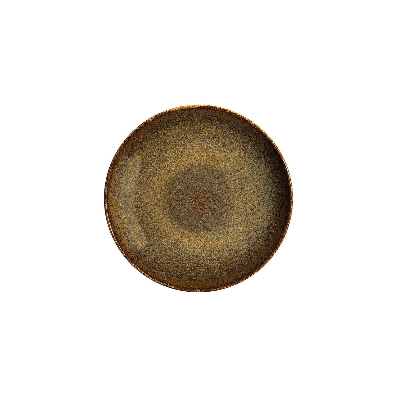 Bonna China Dhara dia.10" h:2" 44 oz. Round Brown Porcelain Bowl (Set of 2)