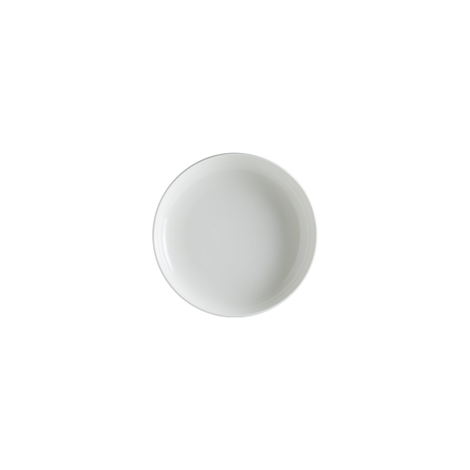 Bonna China Pott Bowl dia.7.25" h:1.75" 22 oz. Round Warm White Porcelain Bowl (Set of 2)