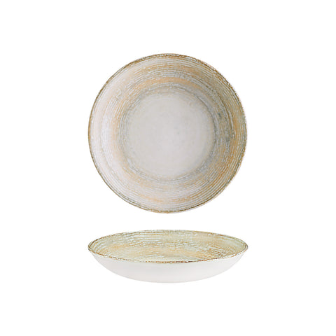 Bonna China Sands dia.10" h:2" 44 oz. Round Decorated Porcelain Bowl (Set of 2)
