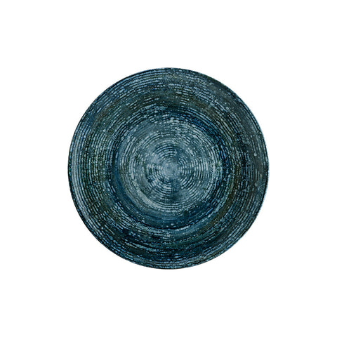 Bonna China Patera Denim dia.8.25"  Round Decorated Porcelain Plate (Set of 4)