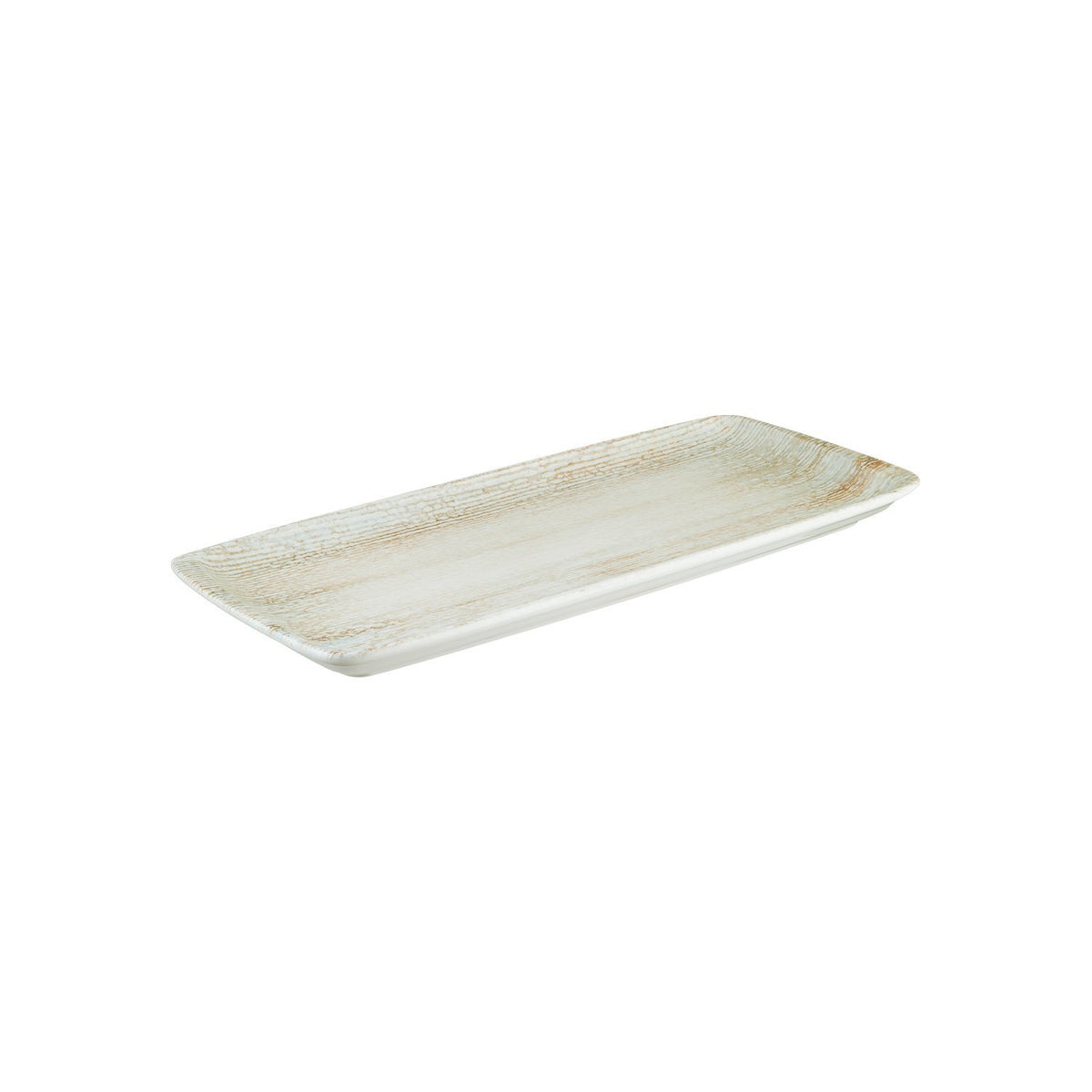 Patera 13.5" x 6" x h:0.75" Rectangular Decorated Vitrified Platter (1 each)