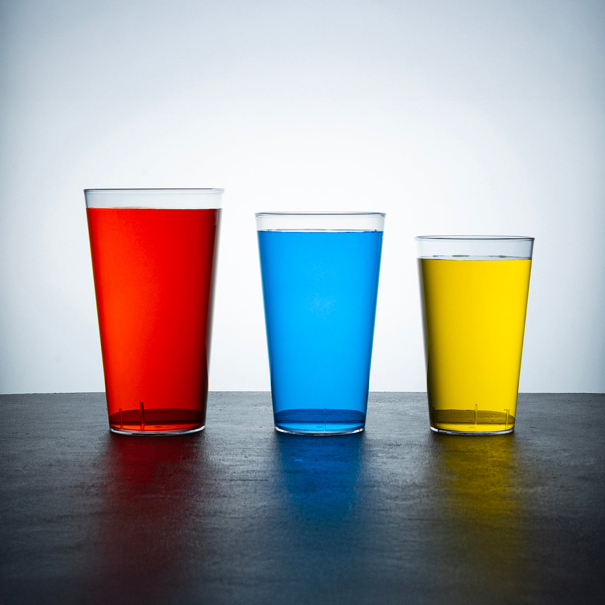 Eco dia.3" h:4.75" 10 oz. Round Clear Polycarbonate Tumbler (Set of 12)