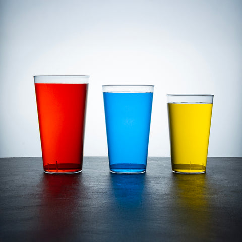 Eco dia.3.25" h:5.25" 14 oz. Round Clear Polycarbonate Tumbler (Set of 12)