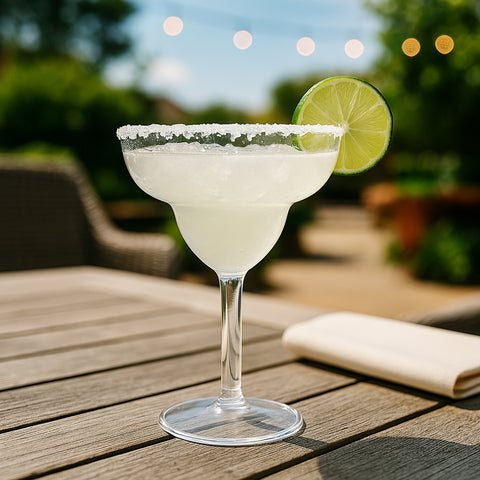 Premium dia.4.75" h:7" 12 oz. Round Clear Polycarbonate Margarita (Set of 12)