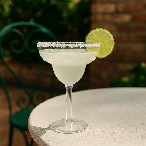 Premium dia.4.75" h:7" 12 oz. Round Clear Polycarbonate Margarita (Set of 12)