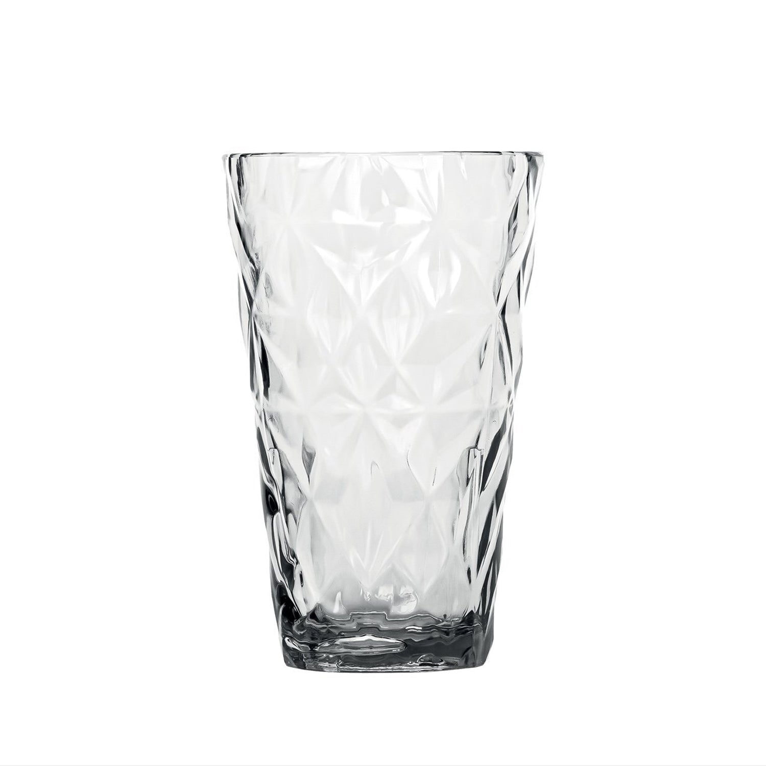 Prism dia.3.75" h:6.5" 17 oz. Round Charcoal Polycarbonate High-Ball (Set of 4)
