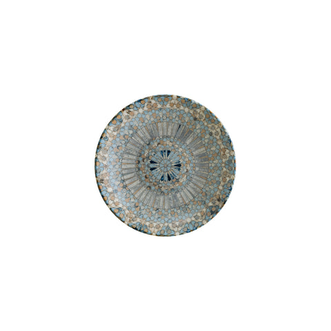 Bonna China Luca Mosaic Matte dia.9" h:2" 34 oz. Round Decorated Porcelain Bowl (Set of 4)