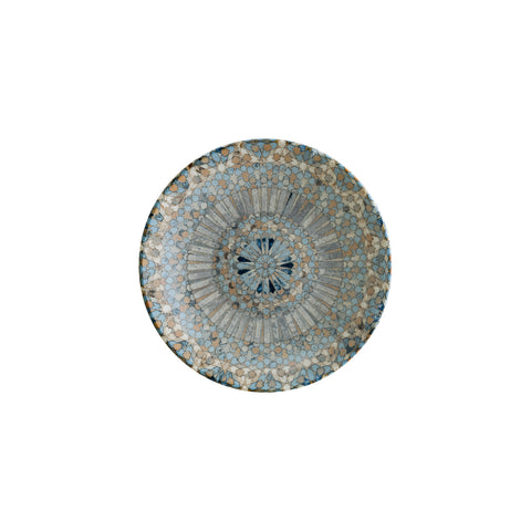 Bonna China Luca Mosaic Matte dia.10" h:2" 44 oz. Round Decorated Porcelain Bowl (Set of 2)