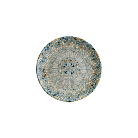 Bonna China Luca Mosaic Matte dia.10"  Round Decorated Porcelain Plate (Set of 4)