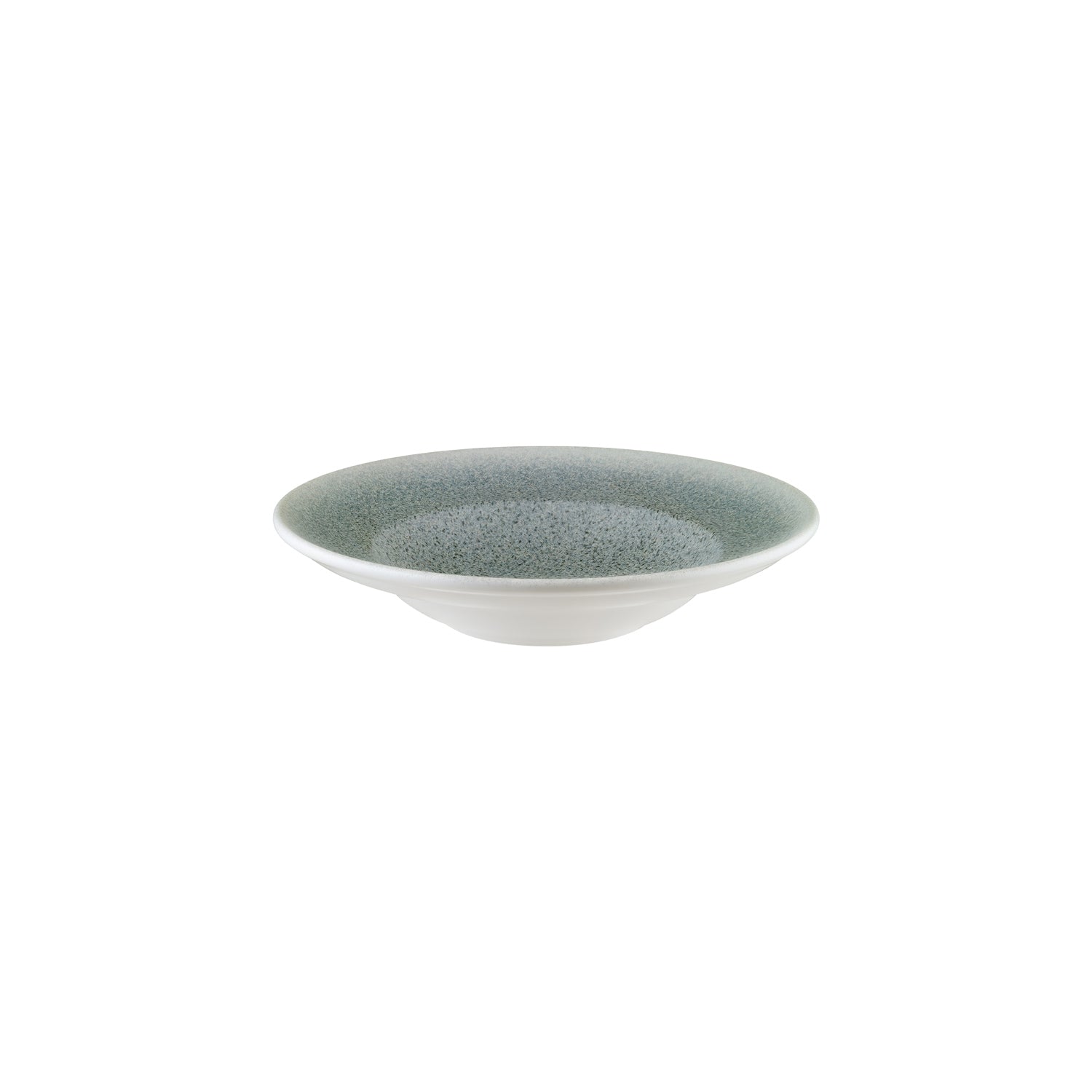 Bonna China Luca Ocean Matte dia.10.75" h:2.25" 16 oz. Round Blue Porcelain Bowl (Set of 2)