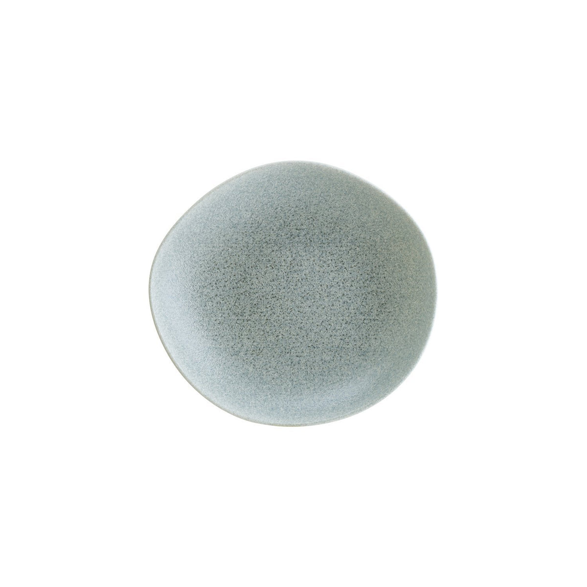 Luca Ocean Matte 10.25" x 9.5" x h:2.5" 36 oz. Organic Blue Vitrified Bowl (1 each)