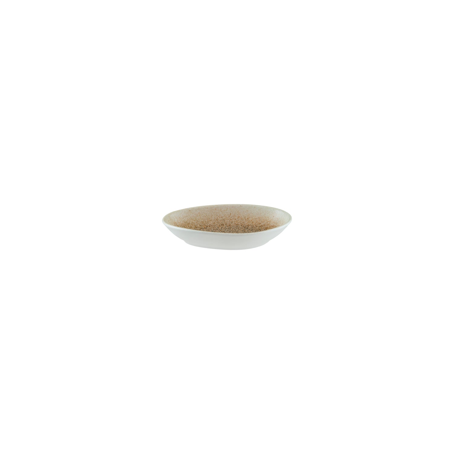 Bonna China Luca Salmon Matte 6" x 4" x h:1" Organic Salmon Porcelain Platter (Set of 2)
