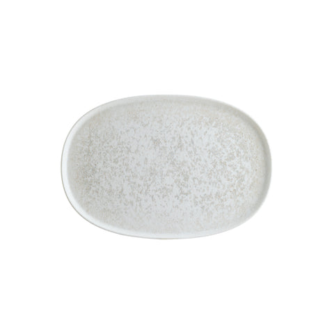 Bonna China Luna 13" x 9" x h:0.75" Oval White Porcelain Platter