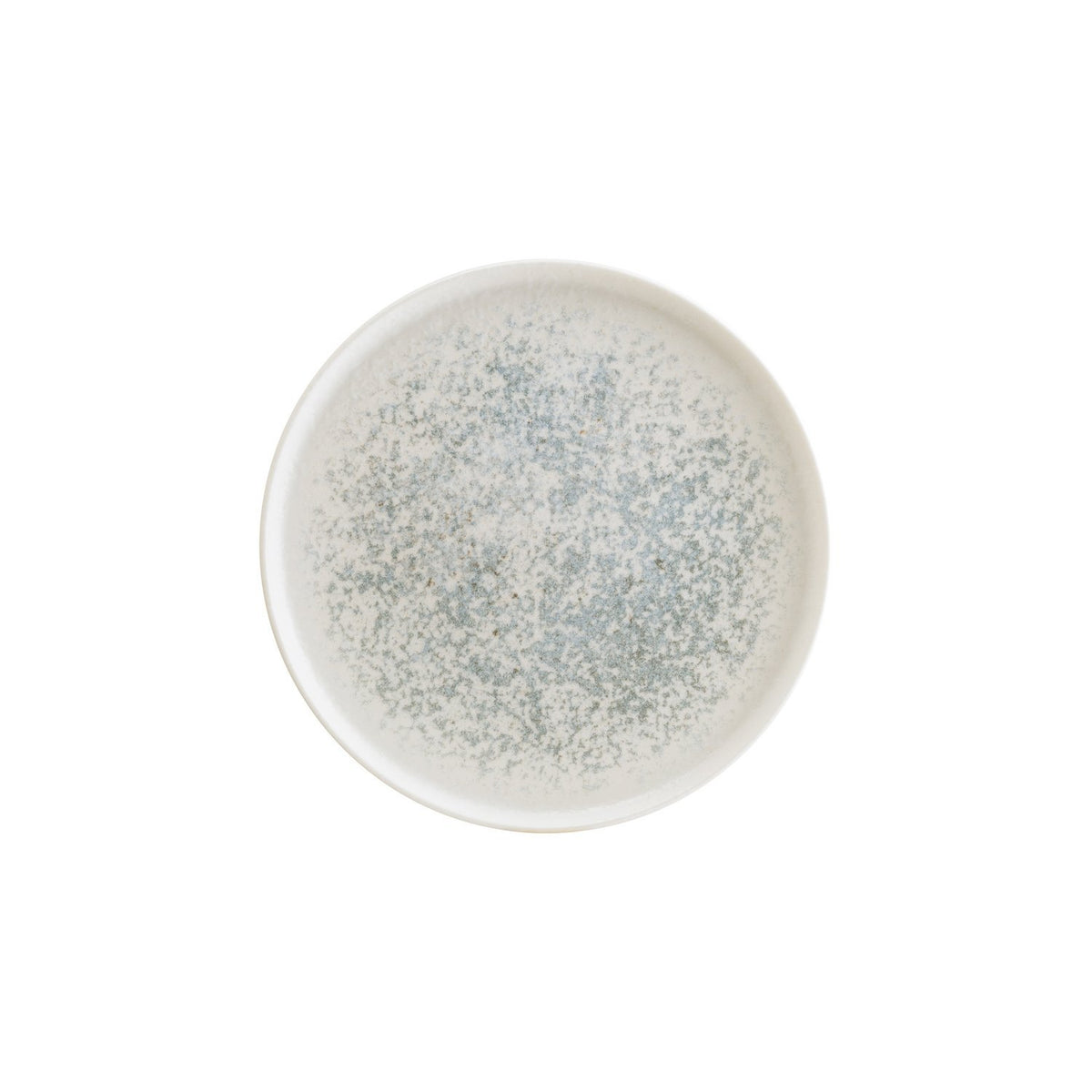 Luna Ocean dia.11" Round Decorated Vitrified Plate (1 each)
