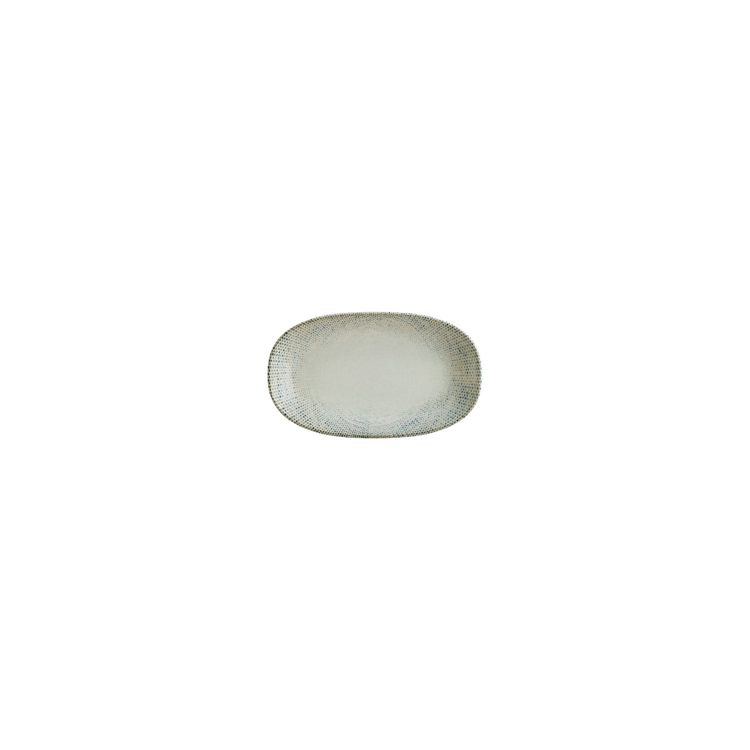 Bonna China Sway 6" x 3.5" x h:0.75" Oval Decorated Porcelain Platter (Set of 2)
