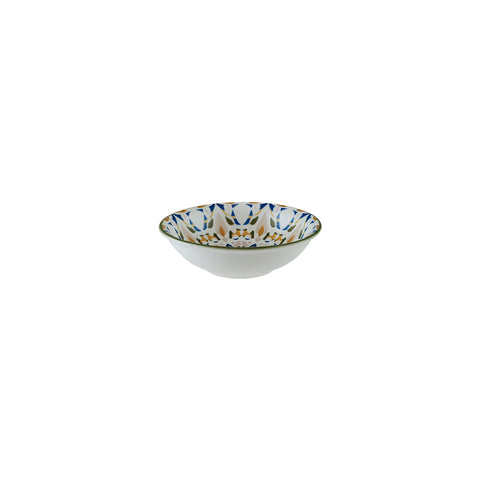 Tenango dia.5.25" h:1.5" 7 oz. Round Decorated Porcelain Bowl (Set of 4)