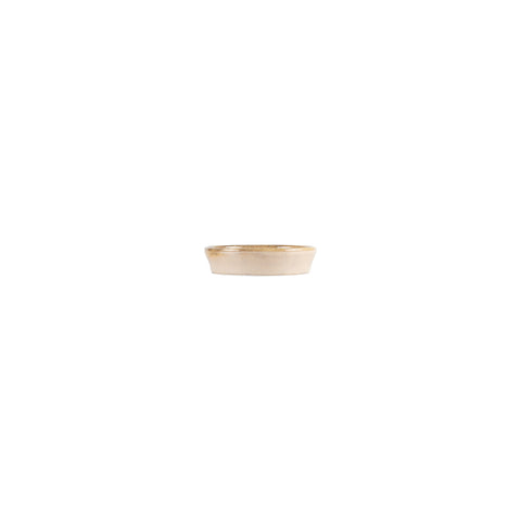 Bonna China Sand dia.4" h:1" 1 oz. Round Beige Porcelain Bowl (Set of 4)