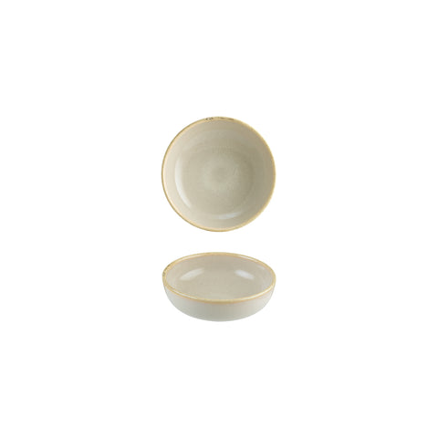 Bonna China Sand dia.5.5" h:2" 15 oz. Round Beige Porcelain Bowl (Set of 4)