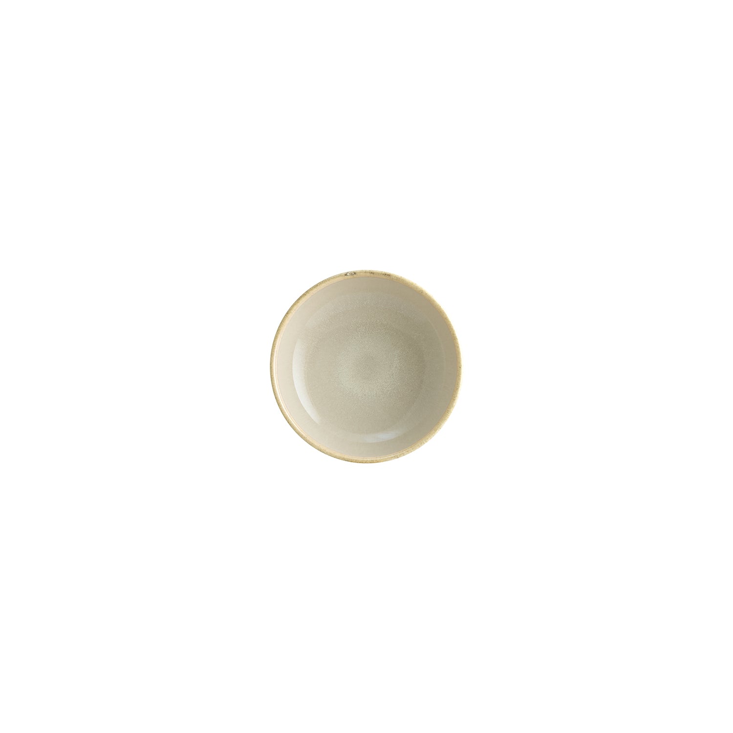 Bonna China Sand dia.5.5" h:2" 15 oz. Round Beige Porcelain Bowl (Set of 4)