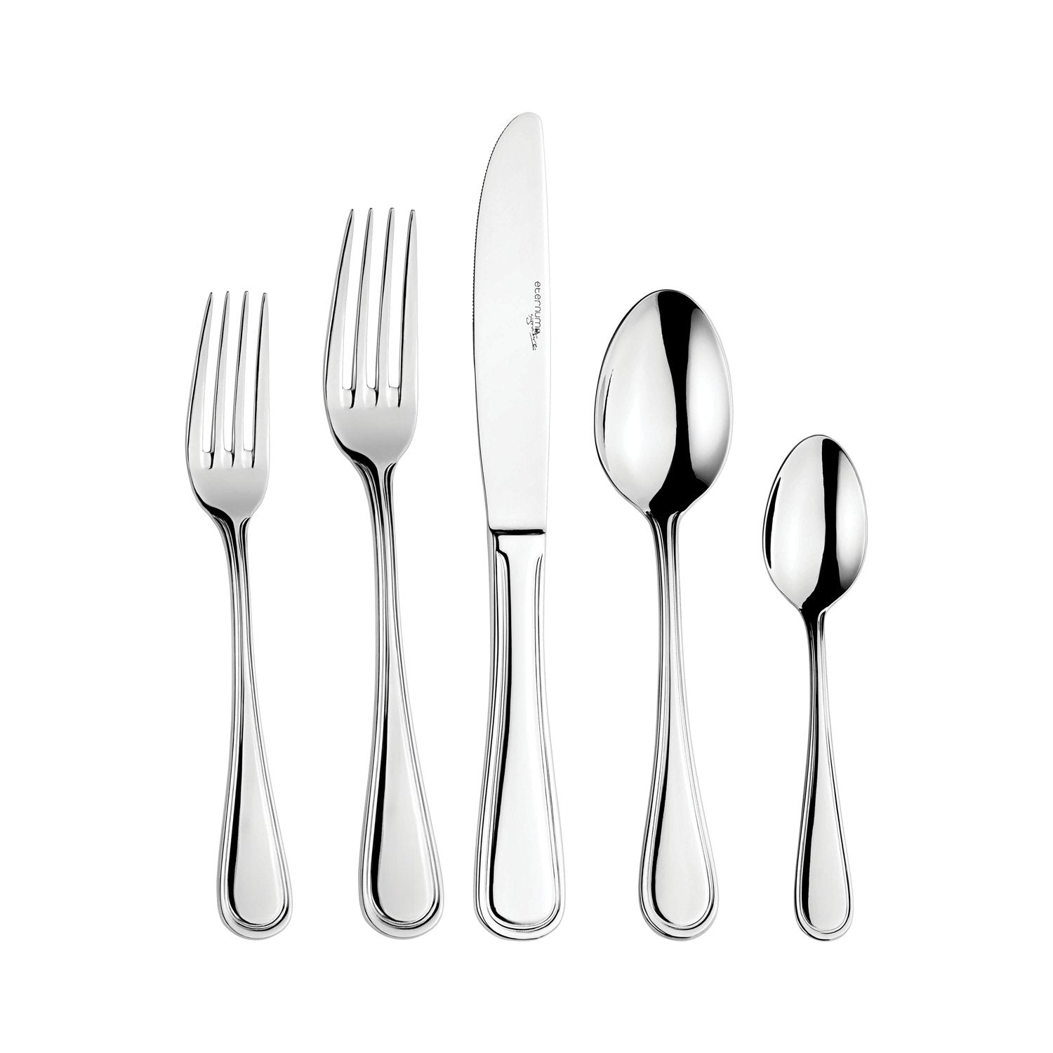 Turgla Home Anser 20 Pieces 18/10 Stainless Steel Flatware Set, Service For 4