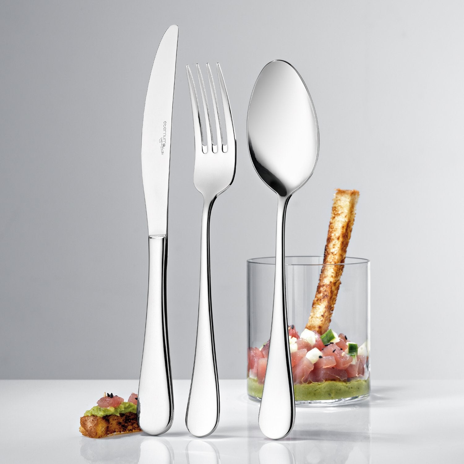 Turgla Home Arcade 30 Pieces 18/10 Stainless Steel Flatware Set, Service For 6
