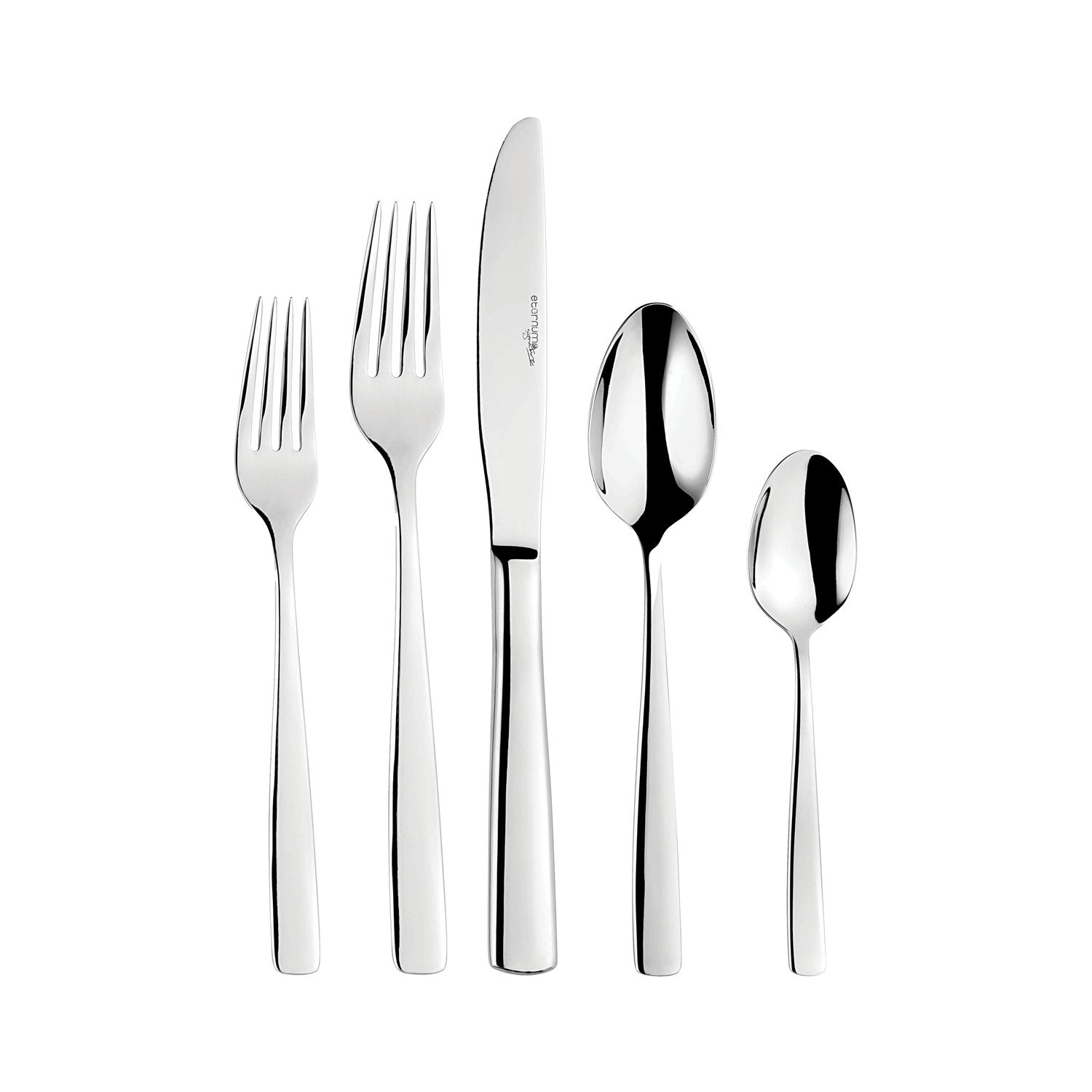 Turgla Home Atlantis 30 Pieces 18/10 Stainless Steel Flatware Set, Service For 6