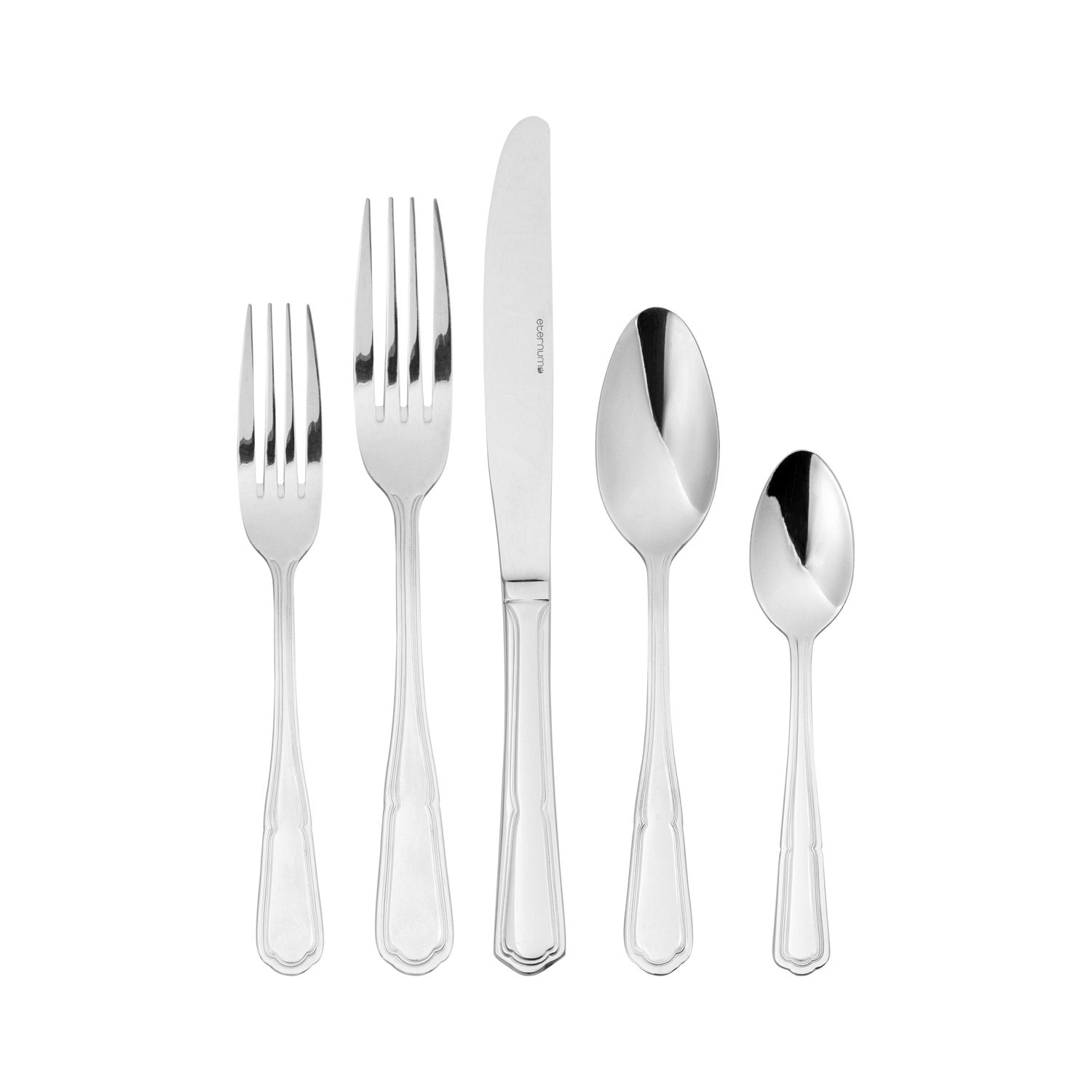 Turgla Home Ingres 20 Pieces  Stainless Steel Flatware Set, Service For 4