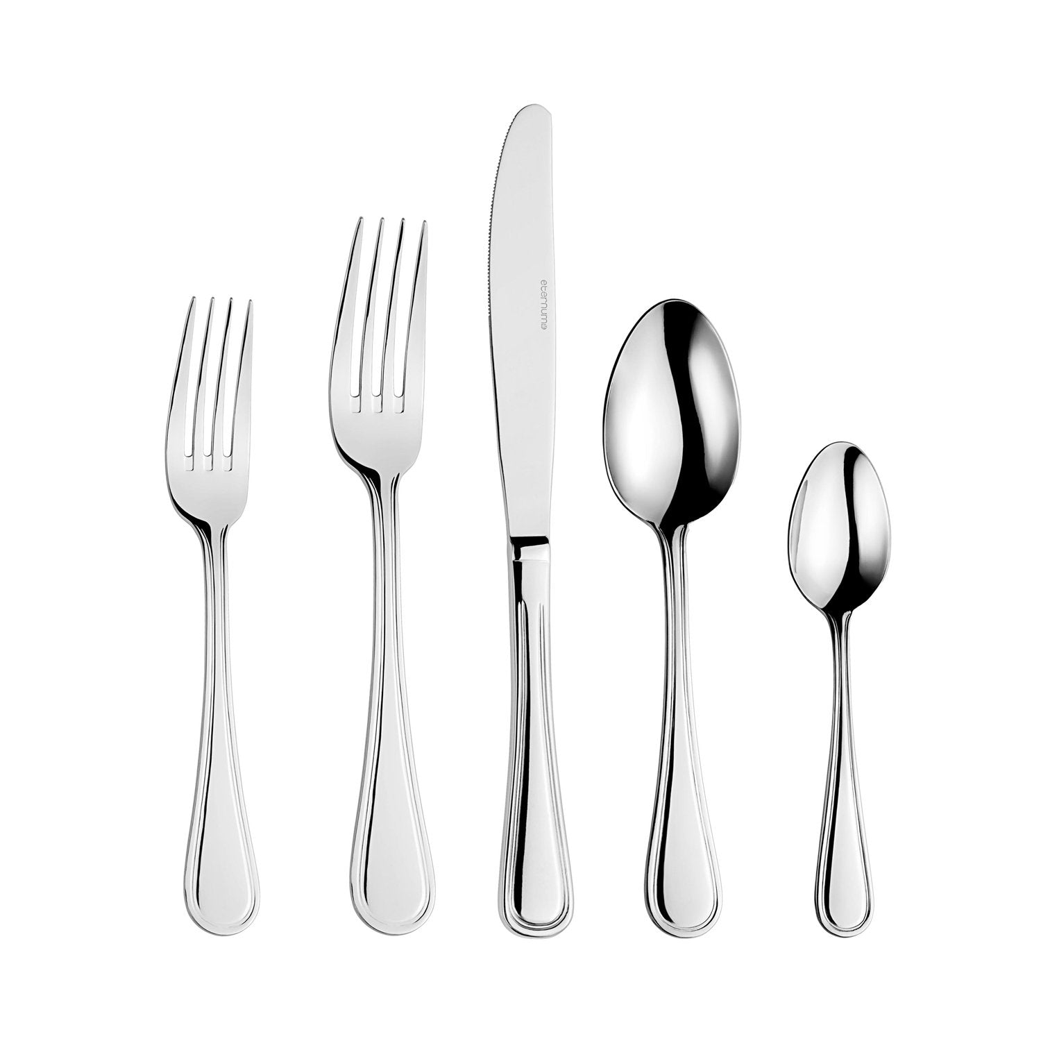 Turgla Home Opera 20 Pieces  Stainless Steel Flatware Set, Service For 4
