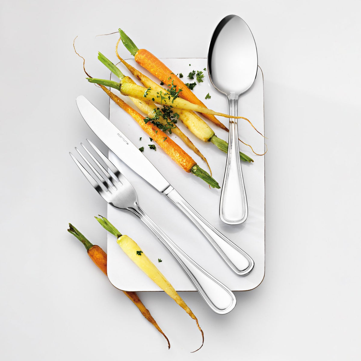 Turgla Home Opera 20 Pieces  Stainless Steel Flatware Set, Service For 4